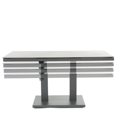 
                  55x29 Adjustable Height Table at Different Heights - Image 3
                