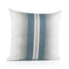 22" Square Elaine Smith Pillow Ombre Indigo