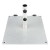 24" Square Steel Plate Umbrella Base