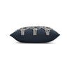 20" Square Elaine Smith Pillow  Indigo Rope