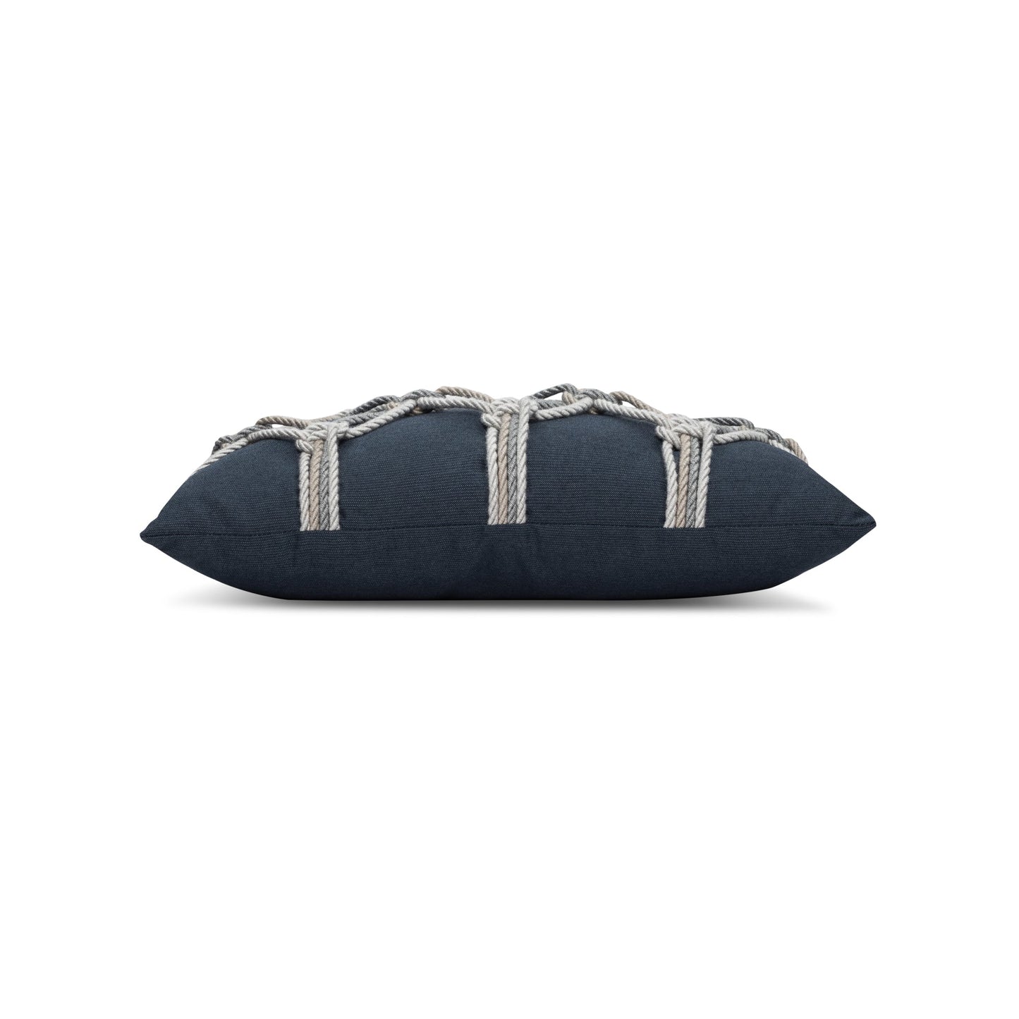 12" x 20" Elaine Smith Pillow Indigo Rope, image 8