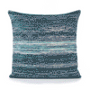 20" Square Elaine Smith Pillow  Textured Lagoon