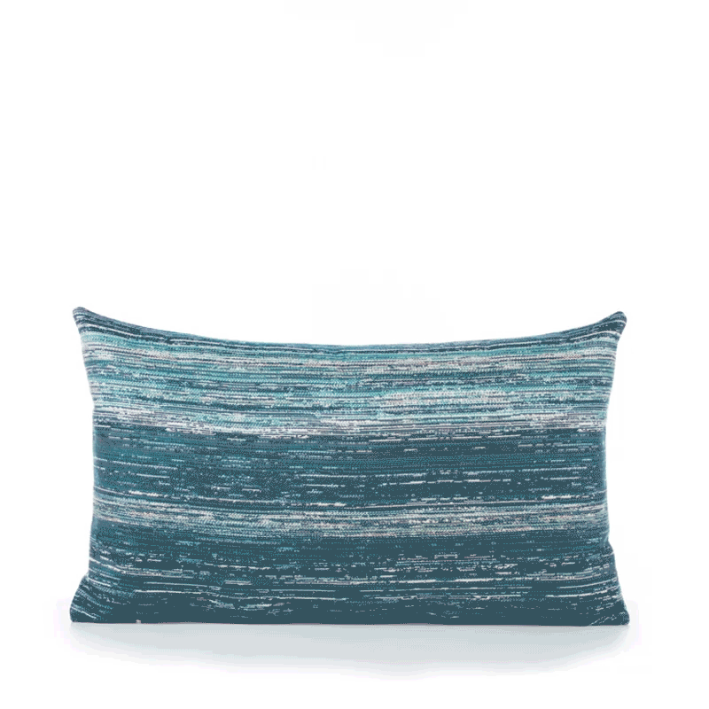 12" x 20" Elaine Smith Pillow  Textured Lagoon, image 3