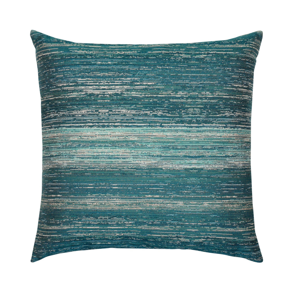 Elaine Smith 22 Square Pillow Textured Lagoon