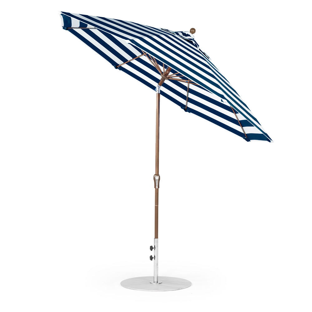 crank and tilt patio umbrella 9' Oct Monterey Crank Auto Tilt Market Umbrella by Frankford | Aluminum Market Umbrella