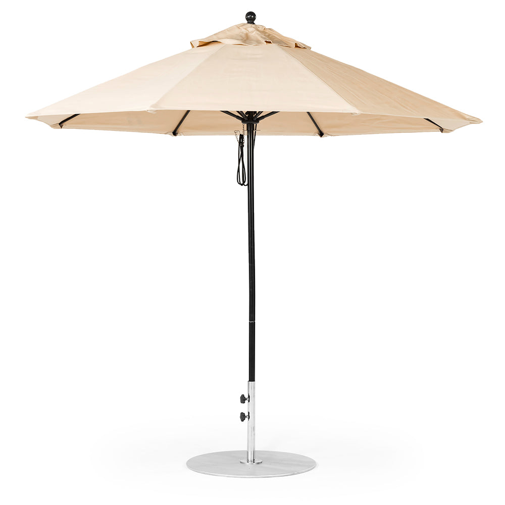 9' Oct Monterey Pulley Lift Market Umbrella