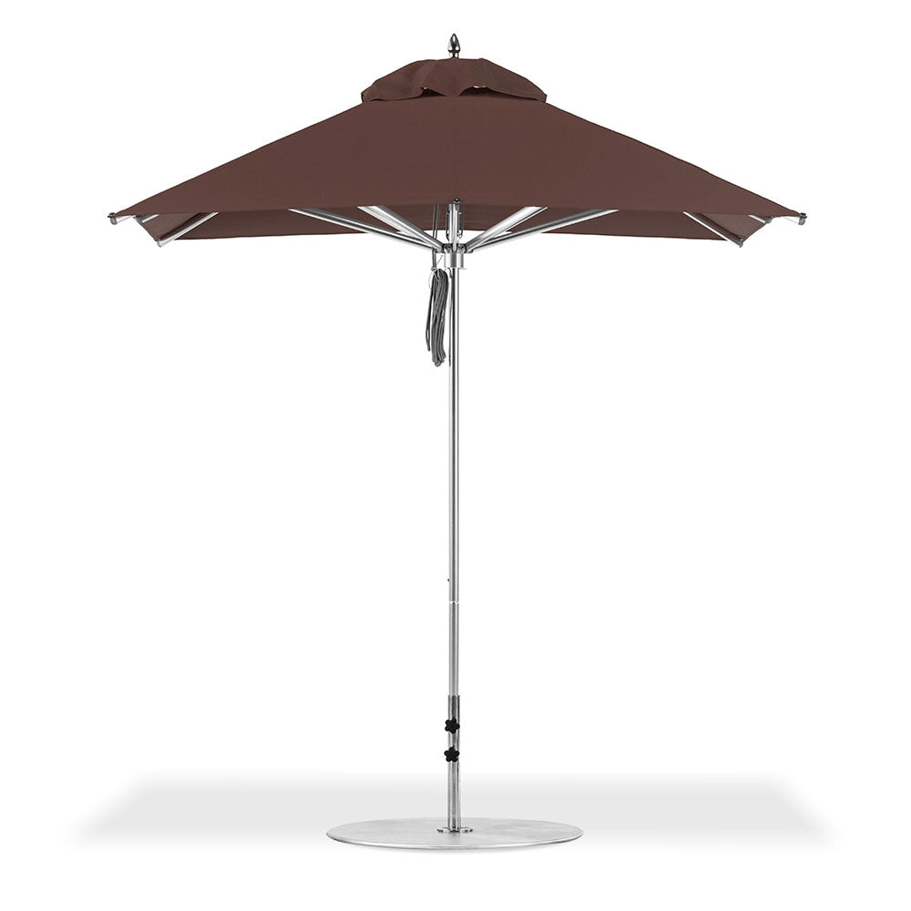 7.5' Sq Greenwich Aluminum Market Umbrella