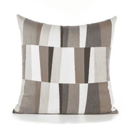 
                  22" Square Elaine Smith Pillow  Strata Grigio - Image 4
                