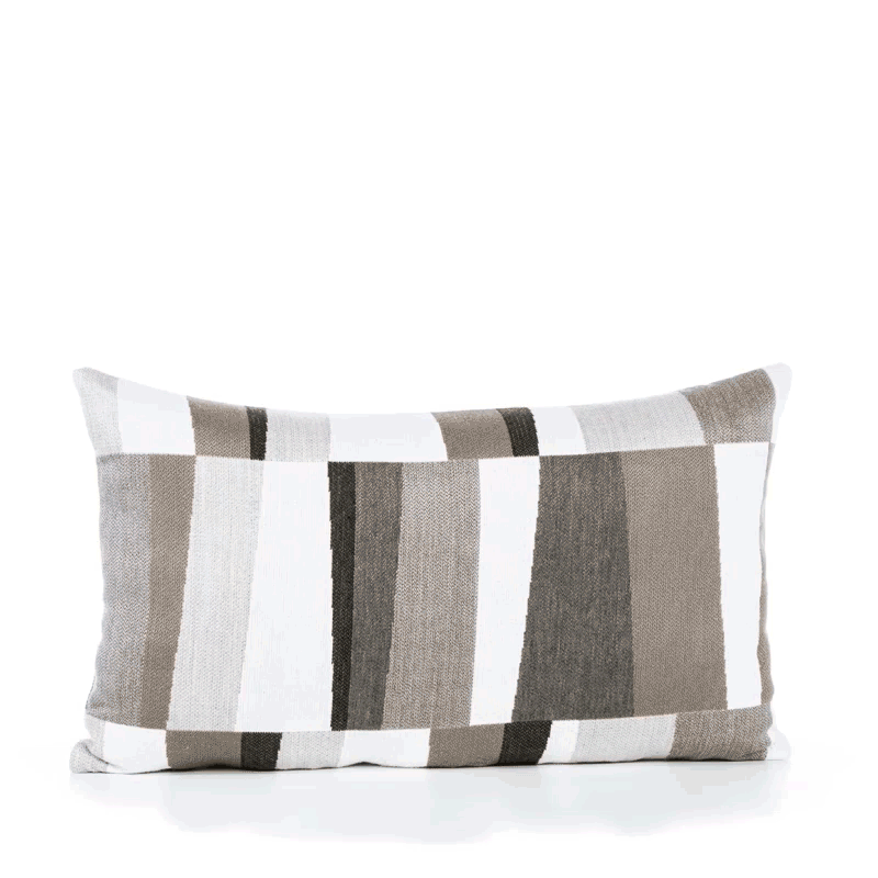 12" x 20" Elaine Smith Pillow  Strata Grigio, image 3