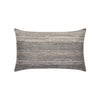 designer lumbar pillow textured grigio