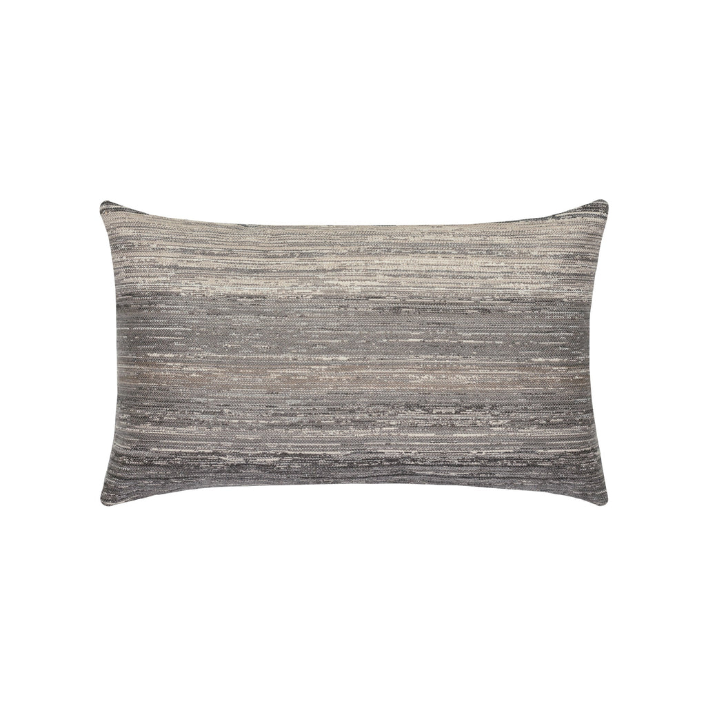 designer lumbar pillow textured grigio