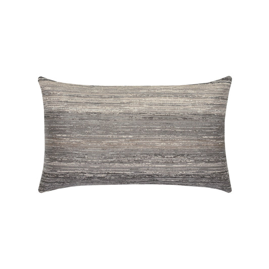 designer lumbar pillow textured grigio