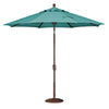 9 market umbrella aqua