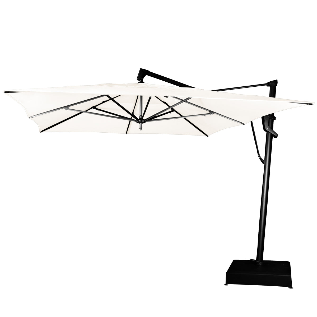 AKZPRT PLUS 10' x 13' Rectangle Cantilever Umbrella, image 2