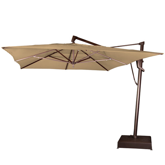 AKZPRT PLUS 10' x 13' Rectangle Cantilever Umbrella