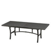 Agio 110 x 40 Slat Top Extension Dining Table