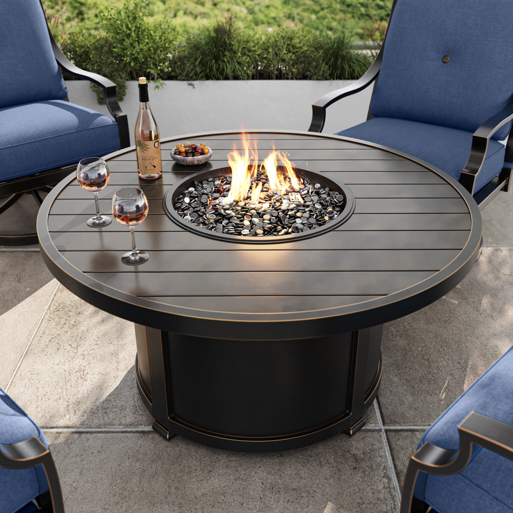 Olympia 5 Piece Fire Pit Chat Set