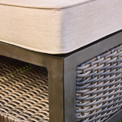 
                  Trenton Woven Ottoman - Image 3
                