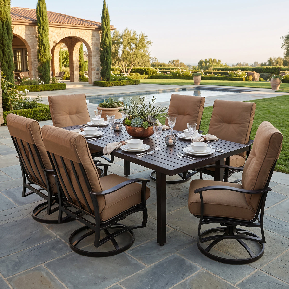 Albany 7 Piece Dining Set, image 2