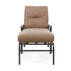 Albany Chaise Lounge Spectrum Caribou Cushions Front