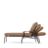 Albany Chaise Lounge Spectrum Caribou Cushions Side