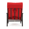 Albany Club Chair Flagship Ruby Cushions Back