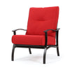 Albany Club Chair Flagship Ruby Cushions