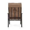 Albany Dining Chair Spectrum Caribou Cushions Back