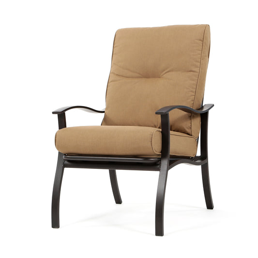 Albany Dining Chair Spectrum Caribou Cushions