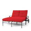 Albany Double Chaise Lounge Flagship Ruby Cushions