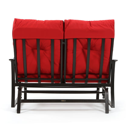 
                  Albany Double Glider Flagship Ruby Cushions Back - Image 5
                