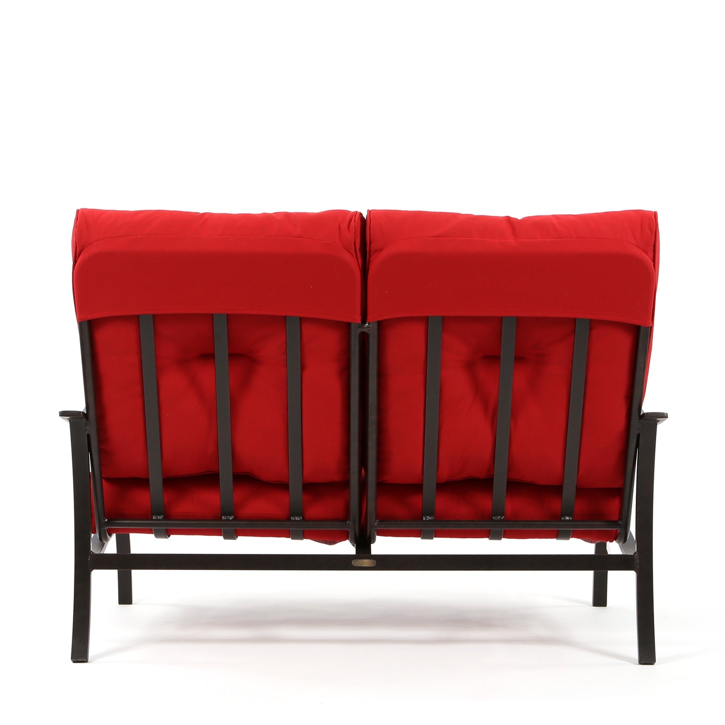 Albany Loveseat Flagship Ruby Cushions Back, image 5