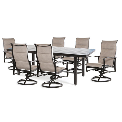 
                  Albany 7 Piece Padded Sling High Back Dining Set - Image 11
                