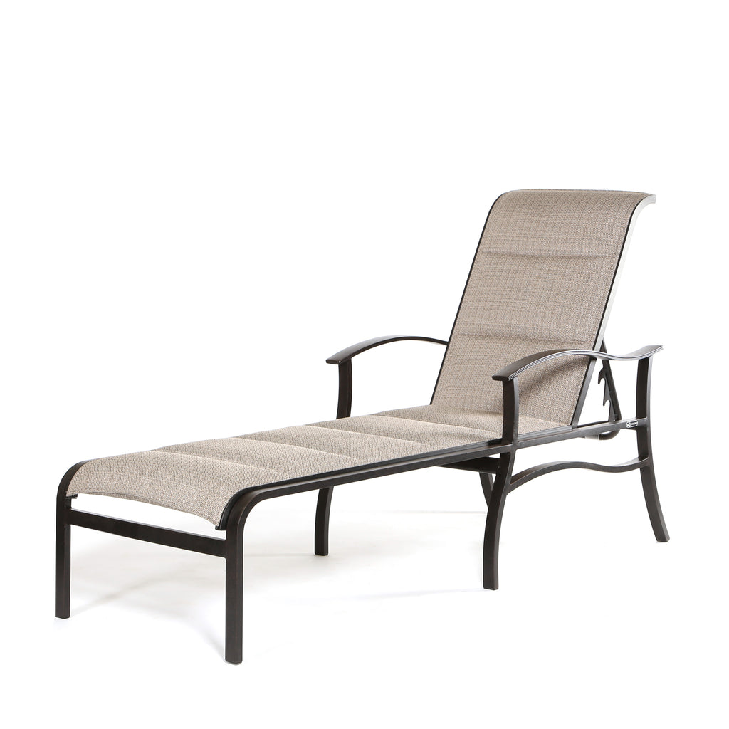 Albany Padded Sling Chaise Lounge