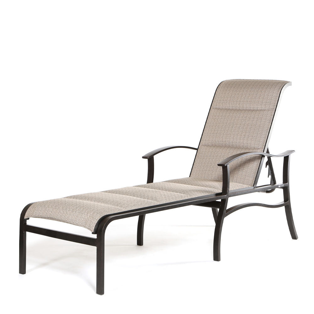 Albany Padded Sling Chaise Lounge