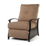 Albany Recliner Spectrum Caribou Cushions