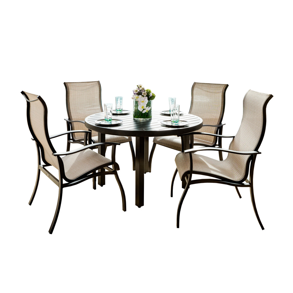 Albany Sling 5 Piece Dining Set all Dining Chairs