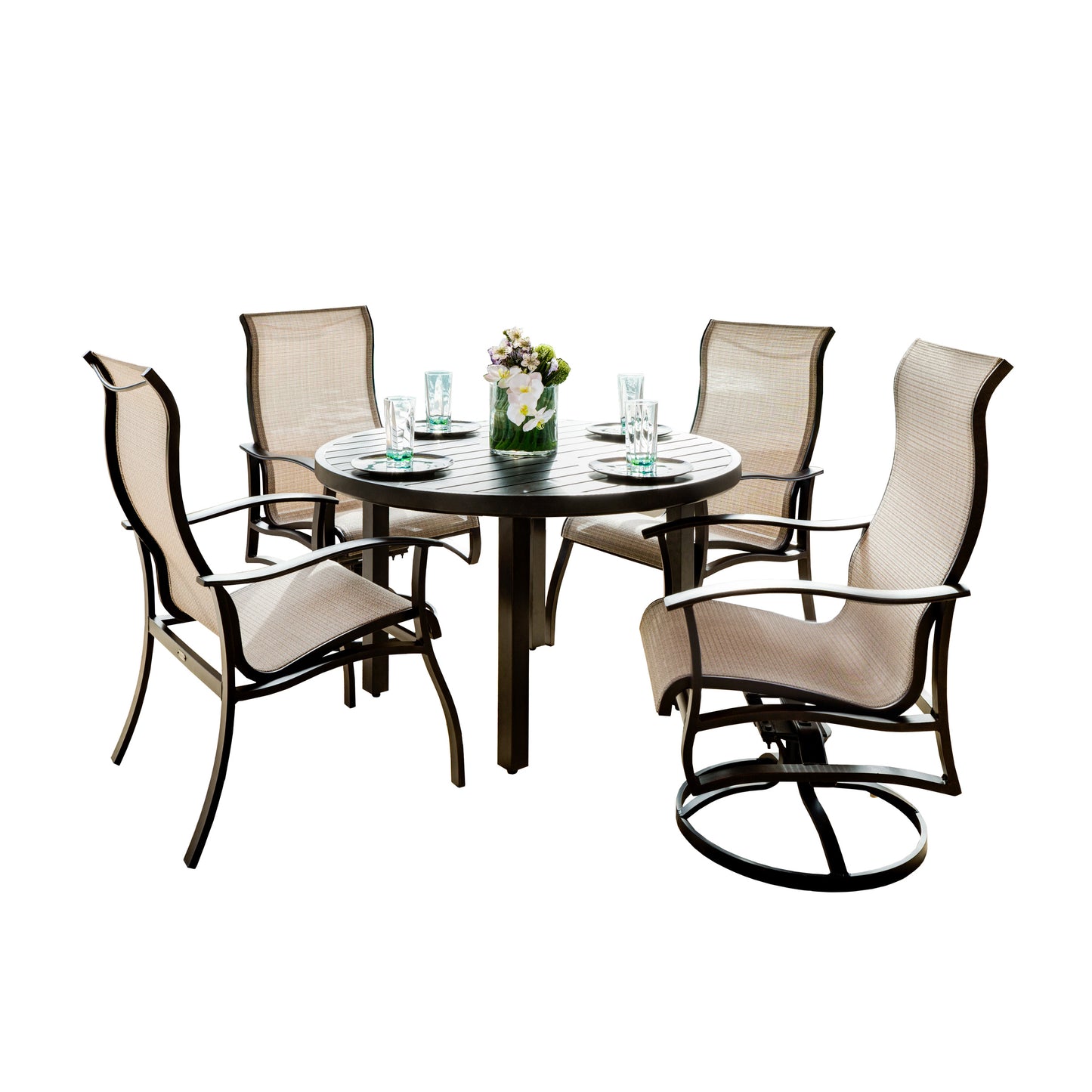 Albany Sling 5 Piece Dining Set, image 1