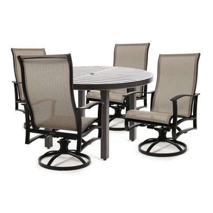 
                  Albany 5 Piece Sling High Back Dining Set - Image 10
                