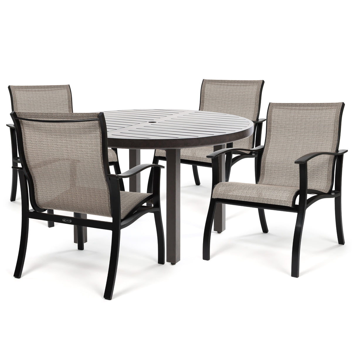 Albany 5 Piece Sling Low Back Dining Set, image 12
