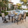 Albany 7 Piece Sling High Back Dining Set