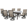 Albany 7 Piece Sling High Back Dining Set