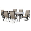 Albany 7 Piece Sling High Back Dining Set