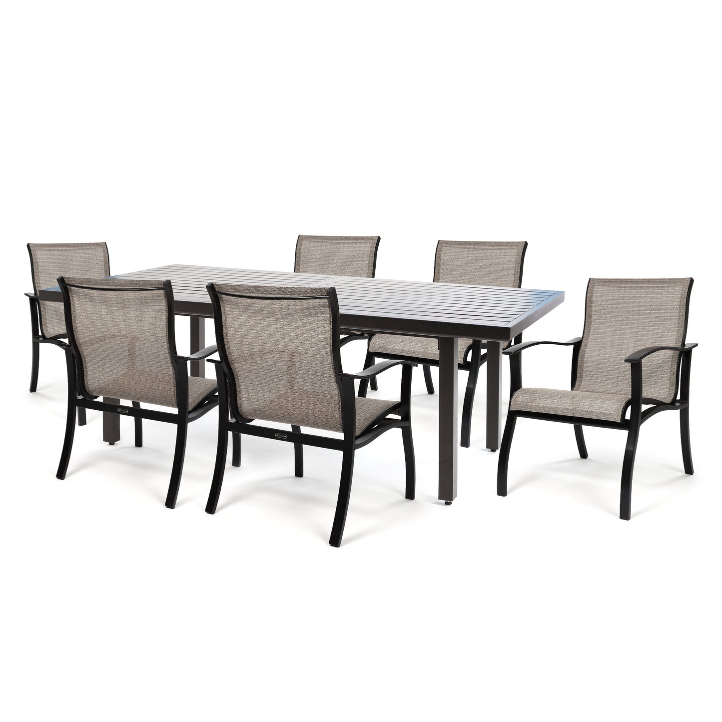 Albany 7 Piece Sling Low Back Dining Set, image 11