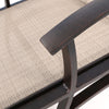 Albany Sling Chaise Lounge Autumn Rust Finish Detail