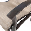 Albany Sling High Back Dining Chair Autumn Rust Finish Detail