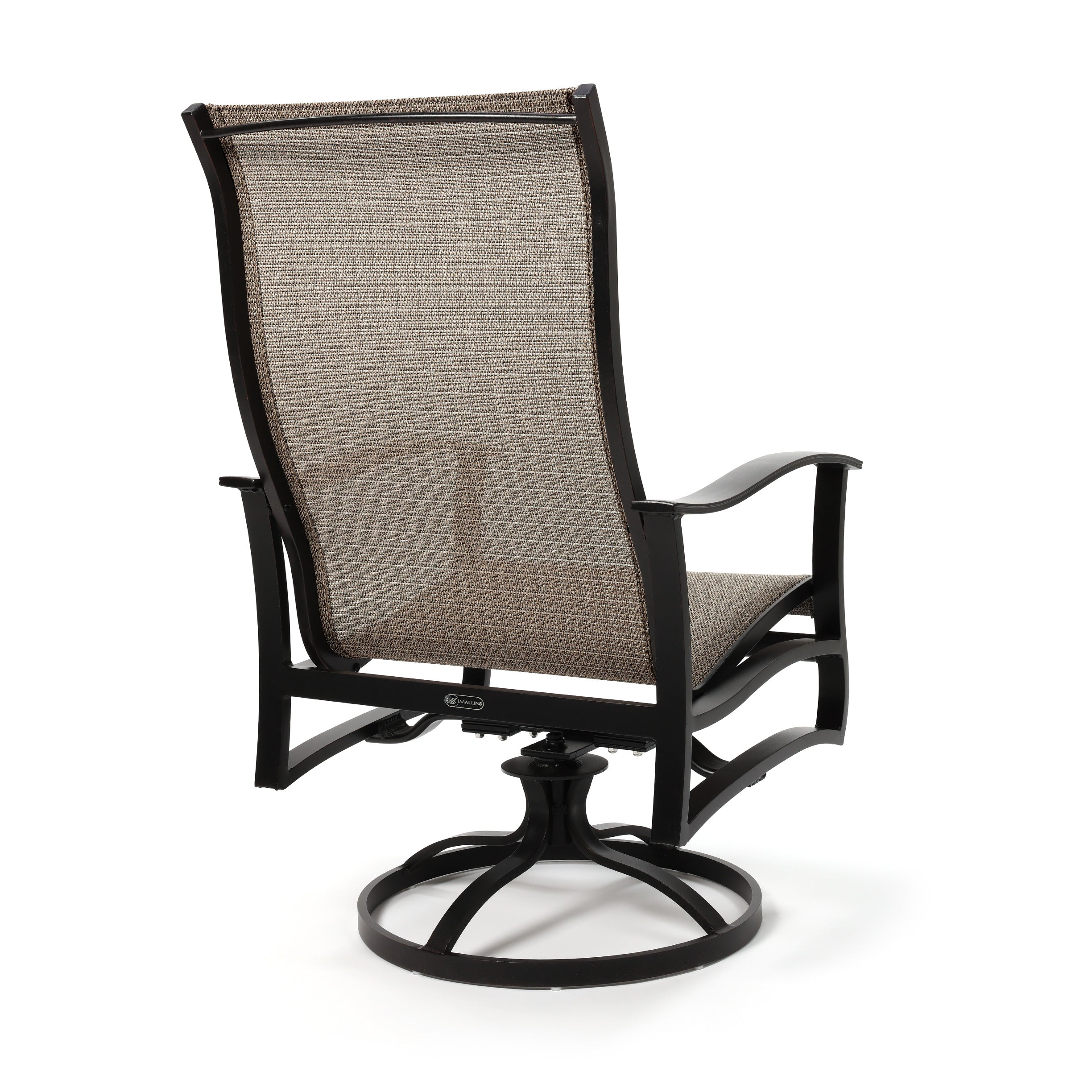 Sling Stack Rocker Albany Sling High Back Swivel Rocker by Mallin | Aluminum Swivel Rocker ...