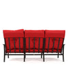 Albany Sofa Flagship Ruby Cushions Back