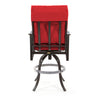 Albany Swivel Bar Stool Flagship Ruby Cushions Back