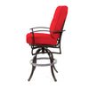 Albany Swivel Bar Stool Flagship Ruby Cushions Side